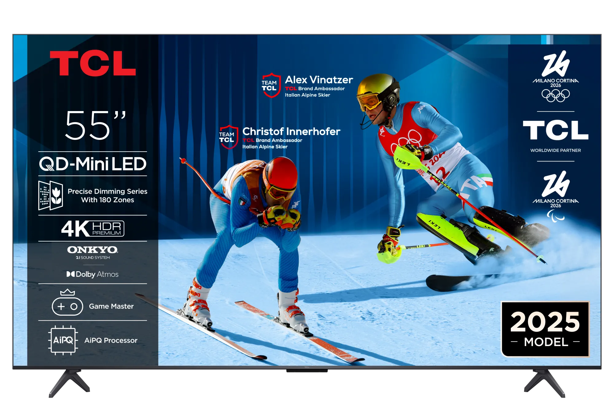 TCL 55C6KS 4K QD-Mini LED 60HZ TV (2025) | Globalsat e-Shop