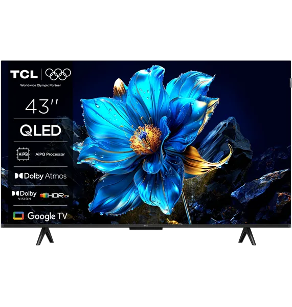 TCL 43T7B 43-Zoll QLED Pro Fernseher, 4K Ultra HD, HDR Pro, Smart