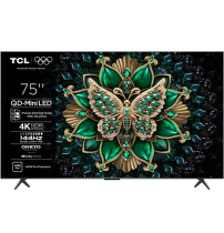 TCL 75C6K 4K QD-Mini LED 144Hz TV (2025)