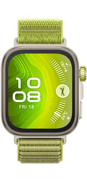 Huawei Watch Fit 4 Pro Green Woven | Globalsat e-Shop