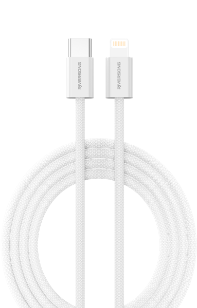 Riversong Cable Type-C to Lightning 27W Lotus 10 2m Light Gray