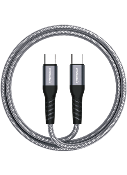 Riversong Cable Type-C to Type-C 100W Hercules C6 1.2m Gray