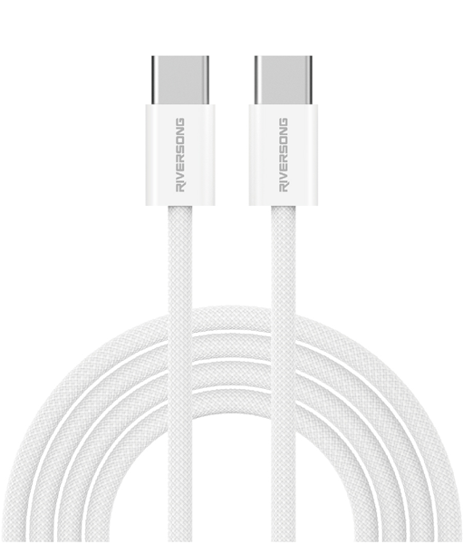 Riversong Cable Type-C to Type-C 60W Lotus 10 2m Light Gray