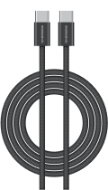 Riversong Cable Type-C to Type-C 60W Lotus 10 2m Black