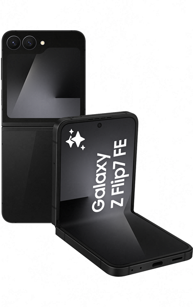Samsung Galaxy Z Flip7 FE Smartphone 256GB Black