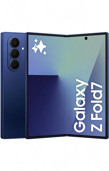 Samsung Galaxy Z Fold7 Smartphone 256GB Blue Shadow