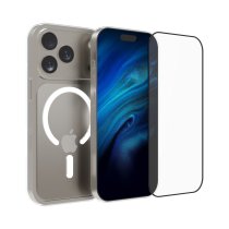 Vivid Set MagSafe Hybrid Case + Full Face Tempered Glass Apple iPhone 17 Pro