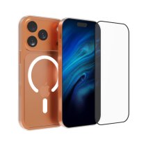 Vivid Set MagSafe Hybrid Case + Full Face Tempered Glass Apple iPhone 17 Pro Max