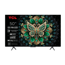 TCL 50C6K 4K QD-Mini LED 144Hz TV (2025)
