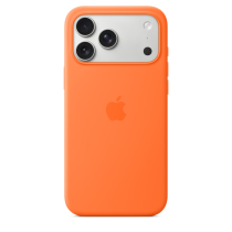 Apple iPhone 17 Pro Max Silicone Case with MagSafe Orange