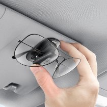 Baseus Platinum Vehicle eyewear clip Black