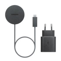 Samsung Magnet Wireless Charger 25W + 45W Wired Charger Dark Gray