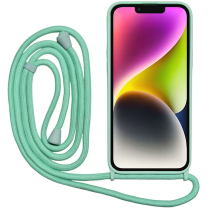 Vivid Silicone Cover Lace Apple iPhone 14 Mint