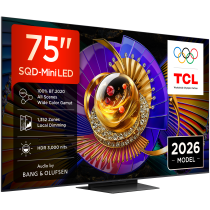 TCL 75C7L 4K Premium SQD-Mini LED TV (2026)