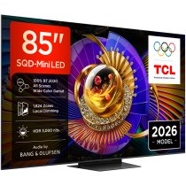 TCL 85C7L 4K Premium SQD-Mini LED TV (2026)