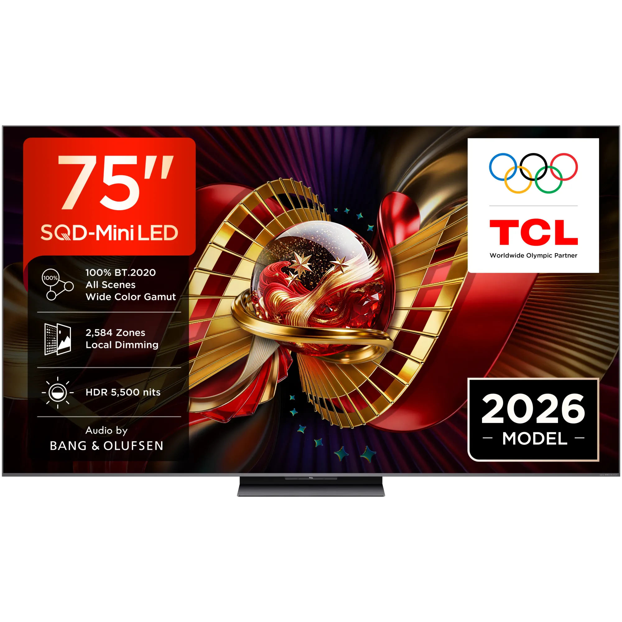 TCL 75C8L 4K Premium SQD-Mini LED TV (2026) | Globalsat e-Shop