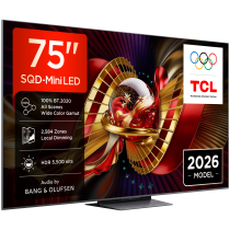 TCL 75C8L 4K Premium SQD-Mini LED TV (2026)