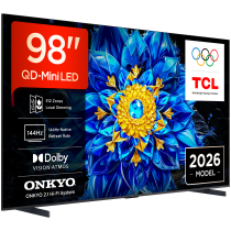 TCL 98P8L 4K Premium QD-Mini LED TV (2026)