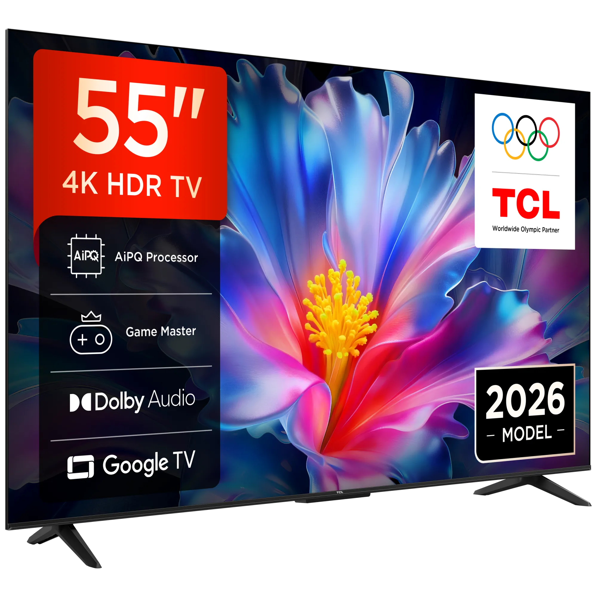 TCL 55P6L 4K SMART TV (2026) | Globalsat e-Shop
