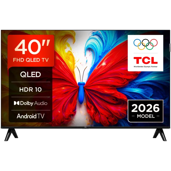 TCL 40S5L Full HD QLED Android TV (2026) | Globalsat e-Shop