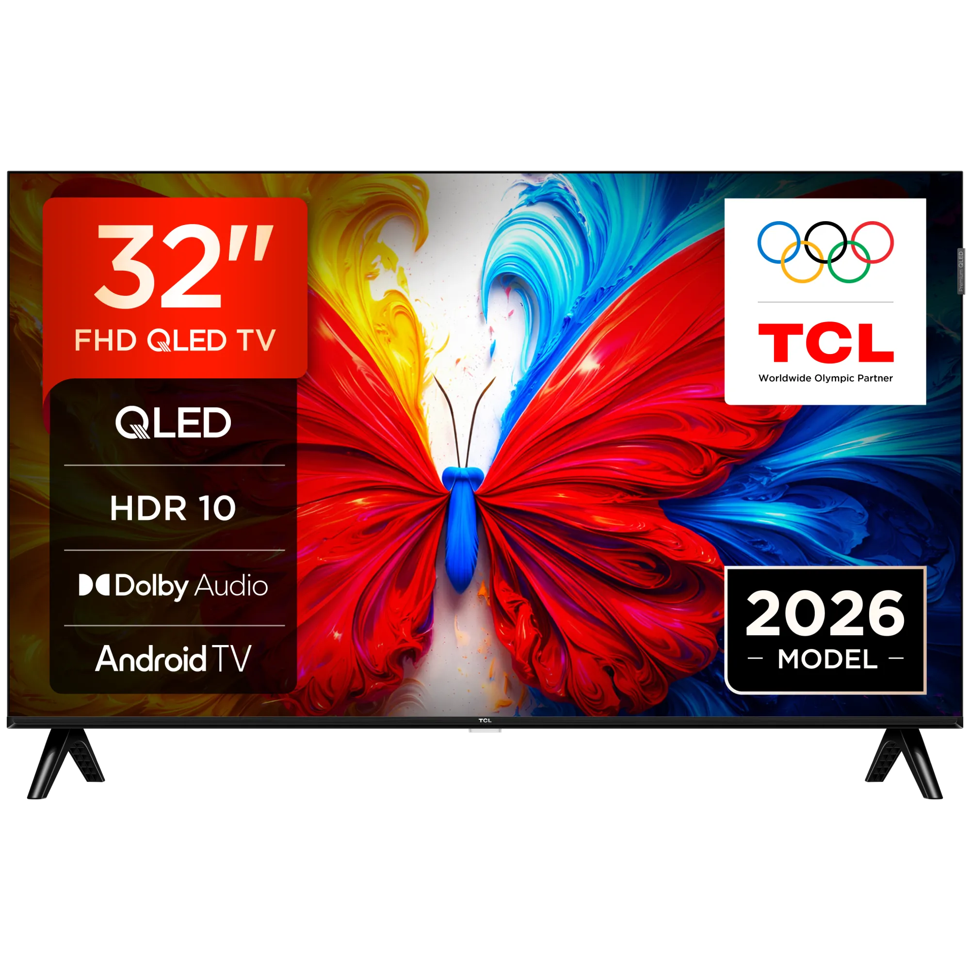 TCL 32V型 QLEDテレビ 32S5L 2026年モデル TCL 32S5L Full HD QLED Android TV (2026) | Globalsat e-Shop