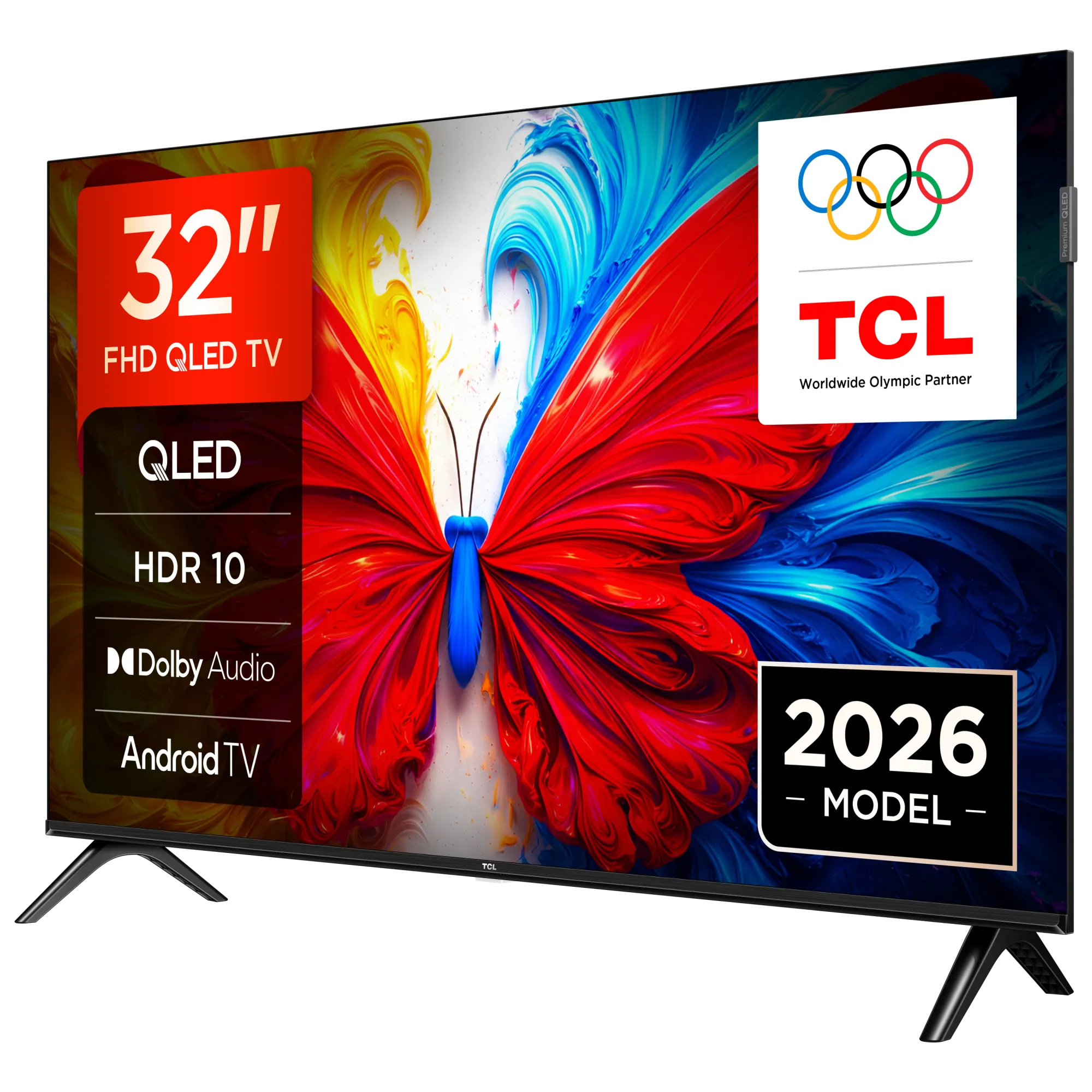 TCL 32V型 QLEDテレビ 32S5L 2026年モデル TCL 32S5L Full HD QLED Android TV (2026) | Globalsat e-Shop