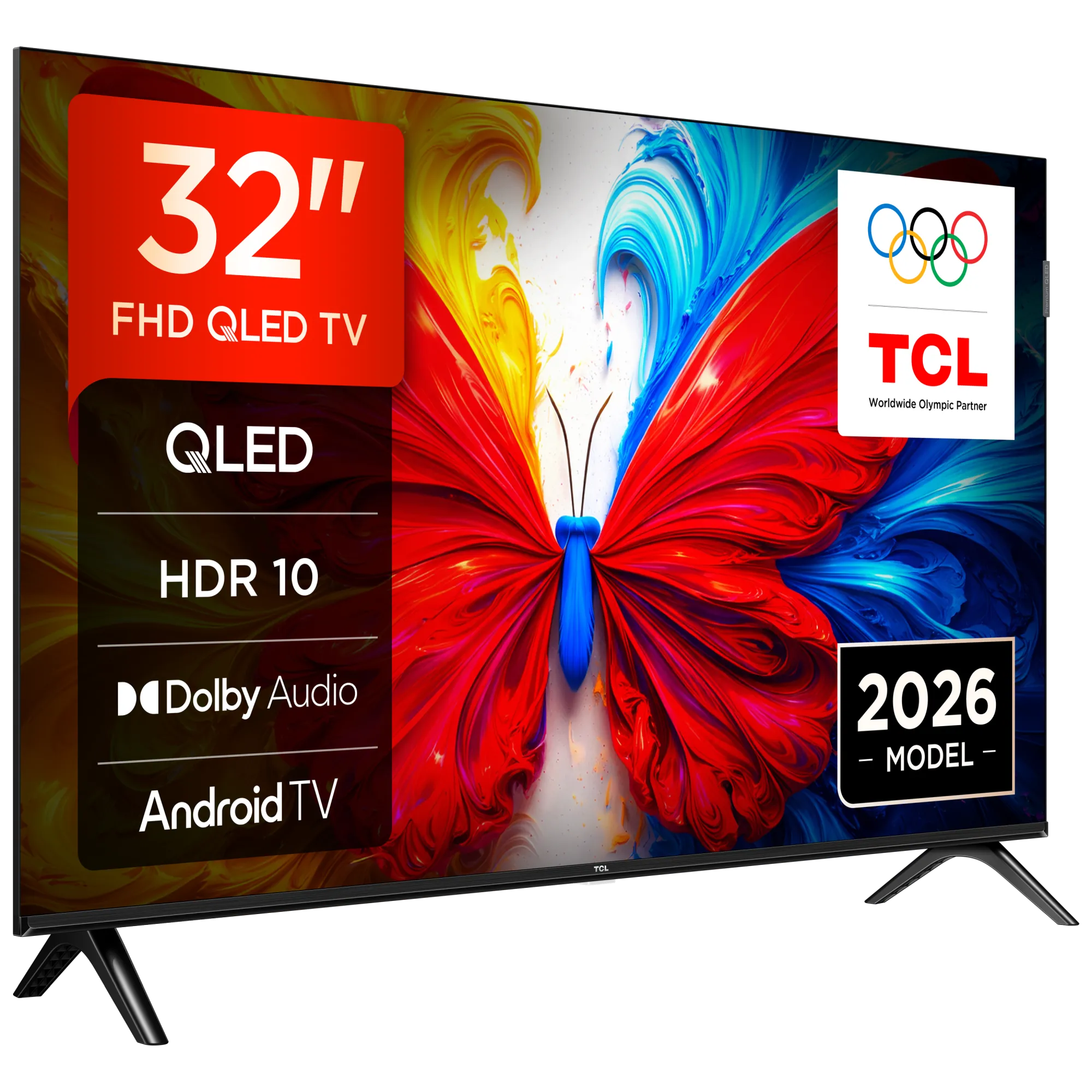 TCL 32V型 QLEDテレビ 32S5L 2026年モデル TCL 32S5L Full HD QLED Android TV (2026) | Globalsat e-Shop