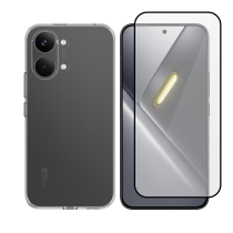 Vivid Set TPU Case + Full Face Tempered Glass Xiaomi Poco X8 Pro Max 5G