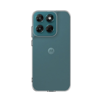 Vivid Set TPU Clear Case + Full Face Tempered Glass Moto G77 5G
