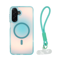 Vivid Magnetic Colorful Phone Kids Case Samsung Galaxy A26 5G Cyan
