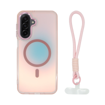 Vivid Magnetic Colorful Phone Kids Case Samsung Galaxy A17 4G Pink