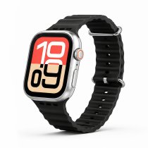 Vivid Watch Strap Silicone WB01 (49/45/44/42mm) Black
