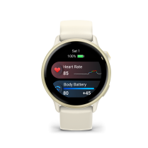 Garmin vívoactive® 6 Lunar Gold with Bone