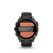 Garmin fēnix® 8 47mm AMOLED Slate Gray with Black