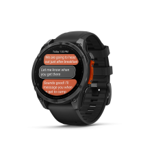 Garmin fēnix® 8 47mm AMOLED Slate Gray with Black