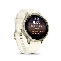 Garmin Venu® 4 41mm Lunar Gold with Bone