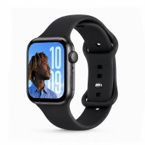 Vivid Watch Strap Silicone WB02 (49/45/44/42mm) Black