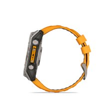 Garmin fēnix® 8 51mm AMOLED Sapphire Titanium with Spark Orange and Graphite