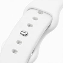 Vivid Watch Strap Silicone WB02 (49/45/44/42mm) White
