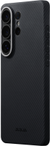 Pitaka Aaron Button Edge Case Samsung Galaxy S26 Ultra Black Grey