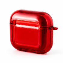 Vivid Airpods TPU Case With Holder Apple AirPods Pro 3 Scarlett