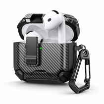 Vivid Airpods Magnetic Holder TPU Case Apple AirPods Pro 3 Black Grey
