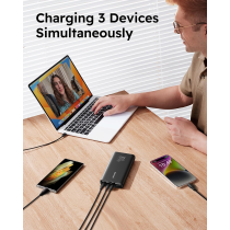 Charmast Powerbank LED 20000mAh Black