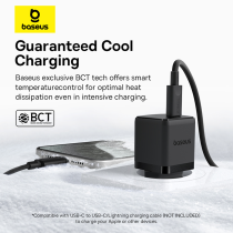 Baseus Palm Fast Charger 1C 20W EU Cluster Black