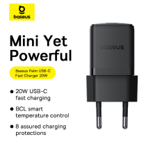 Baseus Palm Fast Charger 1C 20W EU Cluster Black