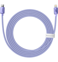 Baseus Crystal Shine Series Cable Type-C to Lightning 20W 2m Lilac