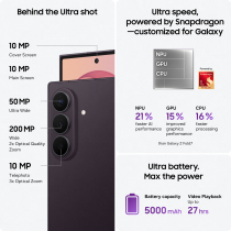 Samsung Galaxy Z Fold8 Ultra Smartphone 512GB Violet Shadow