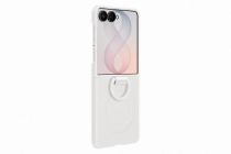 Samsung Silicone Ring Magnet Case Galaxy Z Flip 8 White