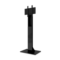 HI-ND Floorstand Lite, white printed glass decor (49” – 55”)
