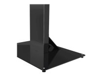 HI-ND Floorstand Standard 55″ portrait with casing, (Samsung 55″ OM/QM/QB/QMC/QH series) Black